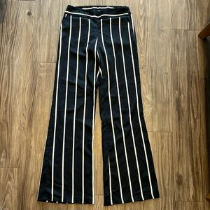 Nuna Lie Pinstripe High Waist Wide Leg Pants size XS